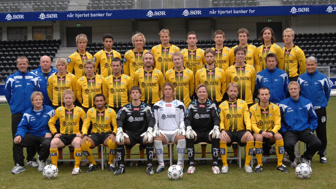 IK Start lagbilde våren 2008