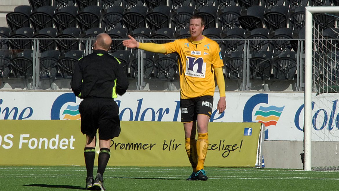 Start-Fløy Jesper og dommeren