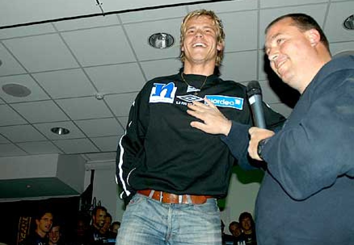 Tom Nordlie og Marius Johnsen.
Det er så mye humør i denne gjengen!
