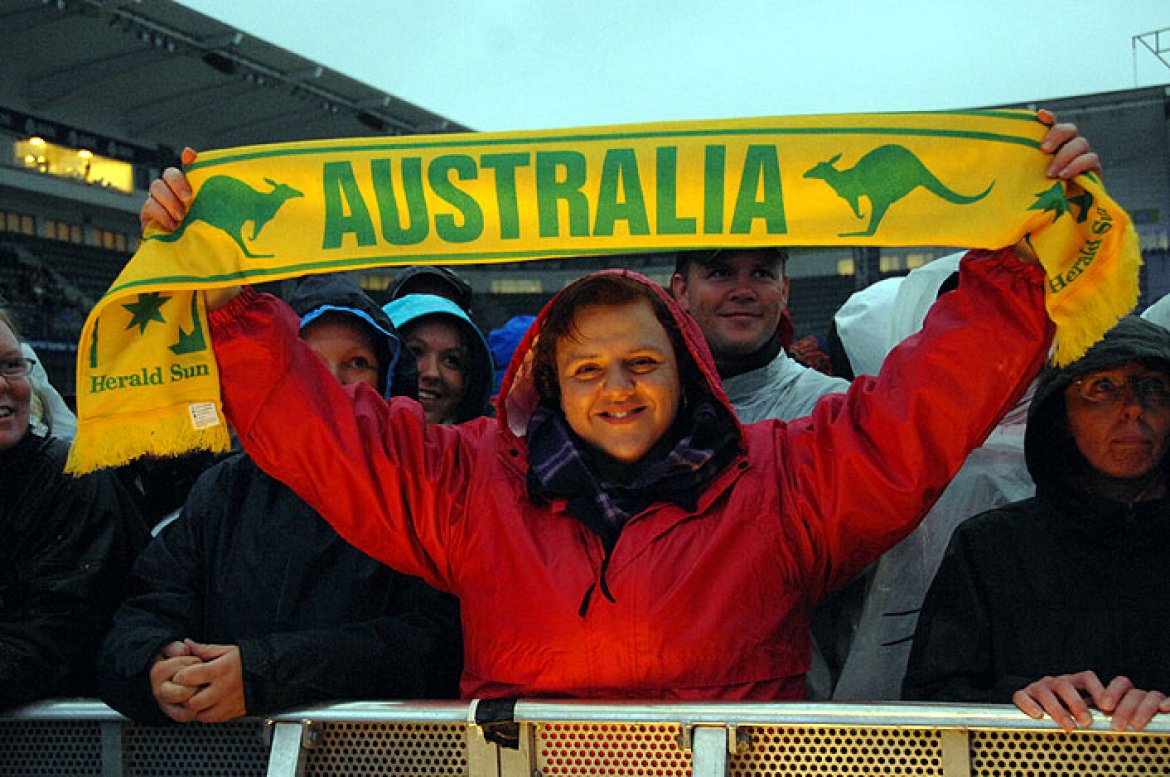 Fan from down-under