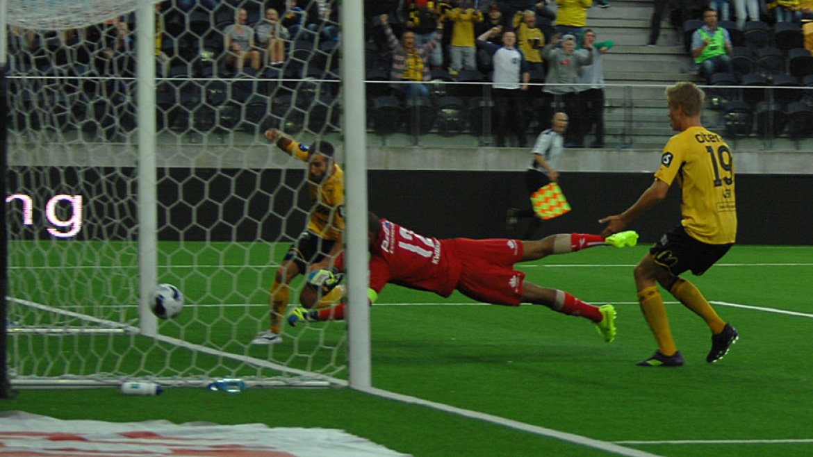 Start-Godset scoring 2-3