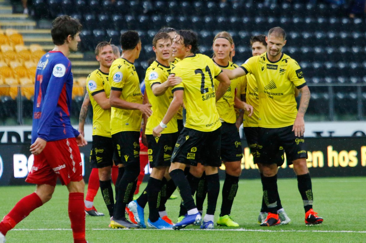 Jubel etter 2-0. Foto: NTB scanpix/Tor Erik Schrøder