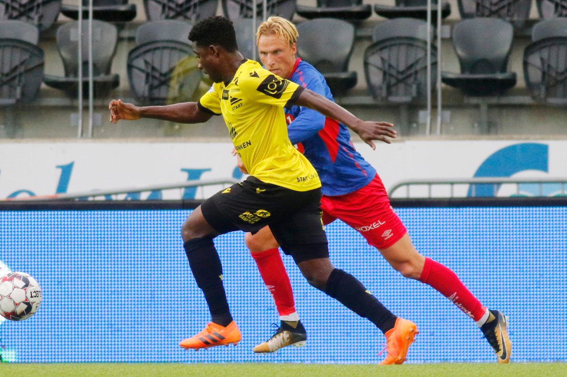Twum leverte en god kamp på midtbanen. Foto: NTB scanpix/Tor Erik Schrøder