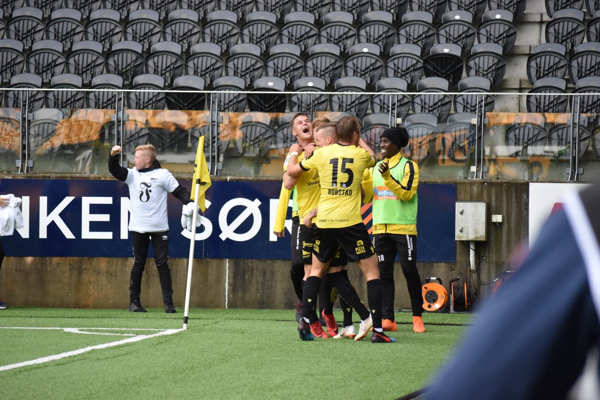 Start - Sandefjord. FOTO: Shayan Jalilian 