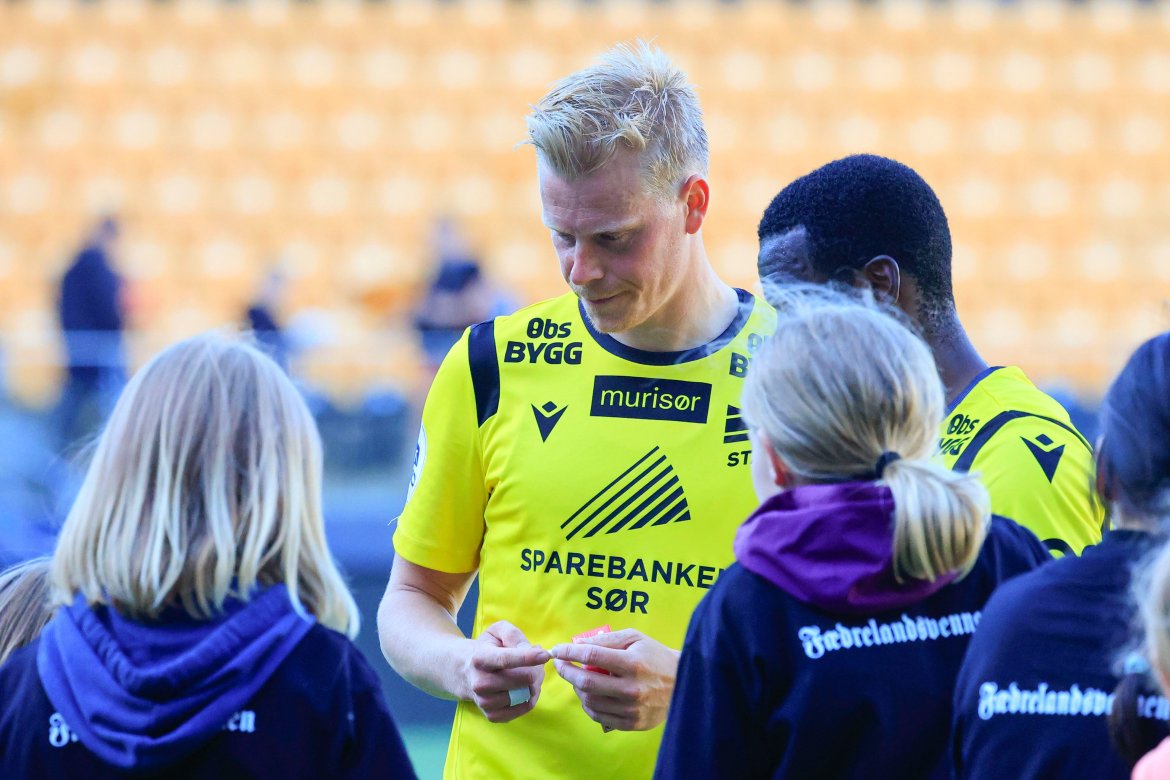 Eirik Schulze etter kampen. Foto: Tor Erik Schrøder