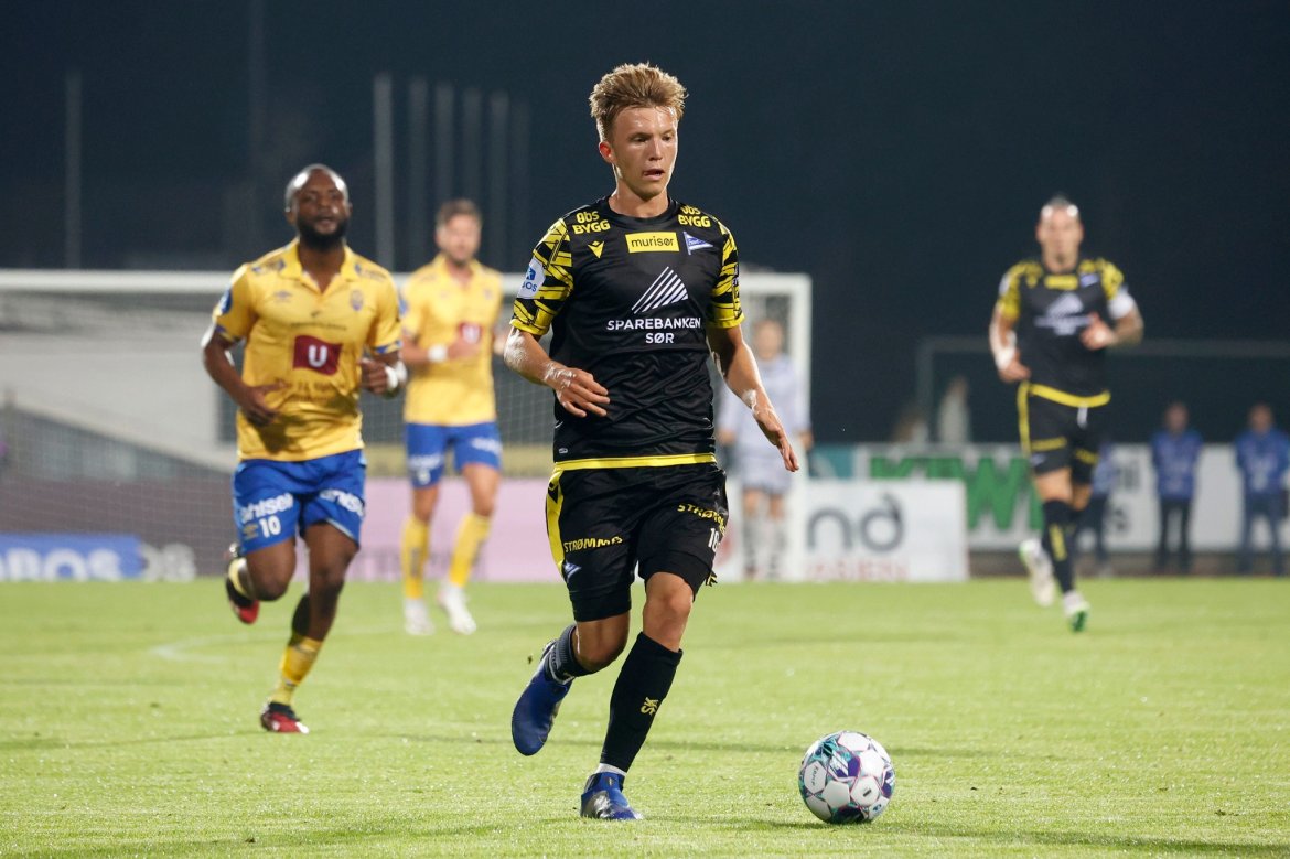 Tom Strannegård som slo den målgivende korneren