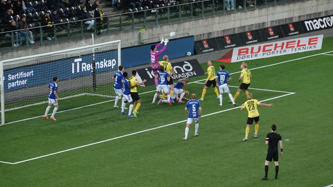 Start presset på i andre omgang
