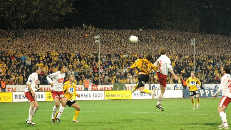 Fra kampen mot Fredrikstad.